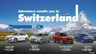 Honda July Offer | Get a chance to win Switzerland trip