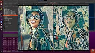 High Resolution Neural Style Transfer