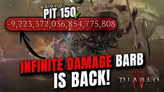 NEW FLAY BARB DOES PIT 150 & CRAZY BLEED DAMAGE Season 9 Diablo 4
