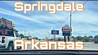 Springdale, Arkansas - City Tour & Drive Thru