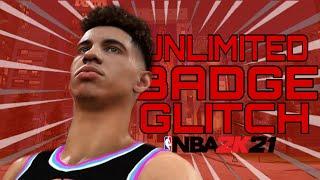 *NEW* NBA 2K21 BADGE GLITCH AFTER PATCH MAX BADGES in 1 HOUR | HOF BADGE GLITCH | *WORKING*