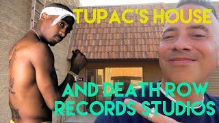 Tupac Shakur Home in California and the Original Death Row Records Studios Location