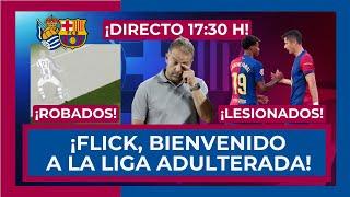  ¡FLICK HA CONOCIDO POR FIN LA LIGA ADULTERADA ESPAÑOLA!  LAMINE YAMAL Y LEWANDOWSKI LESIONADOS