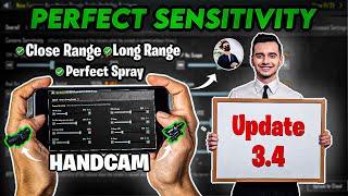 World Best Sensitivity Handcam  All Settings control For All Devices Pubgm And bgmi