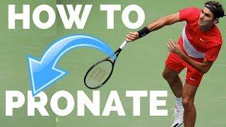 How To Pronate on Your Tennis Serve - Tennis Serve Pronation