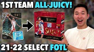 SUPER JUICY SET (EARLY LOOK)!  2021-22 Panini Select Basketball FOTL Hobby Box Review