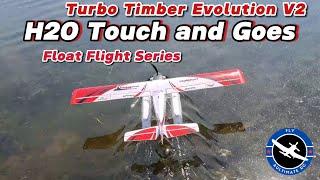 Eflite Turbo Timber Evolution V2:  H2O Touch and Goes