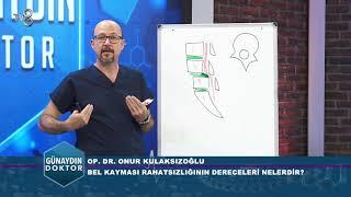 BEL KAYMASI RAHATSIZLIĞININ DERECELERİ NELERDİR? OP. DR. ONUR KULAKSIZOĞLU