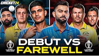 KOHLI vs GILL - World Cup  Debut vs Farewell - Cricket 24