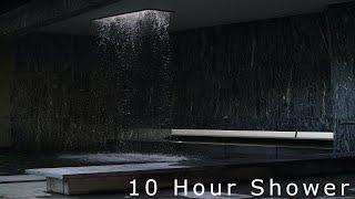 10 Hours of Shower, Rain Sounds for Relaxing Sleep, insomnia, Meditation, Study, PTSD