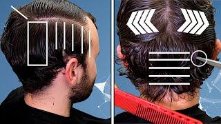 How to Cut Mens Curly Hair | Mens Haircut Tutorial | Learn Shear work