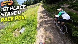 JACK MOIR 1ST PLACE RACE RUN POV - ALETSCH ENDURO WORLD CUP