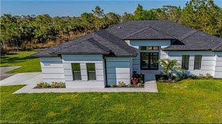 2.27 (acres) | GOLDEN GATE ESTATES | Naples Florida New Homes for Sale | 1965sqft | Built 2024