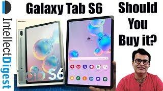 Samsung Galaxy Tab S6 Unboxing, Features Camera Test & Quick Review- Should You Buy It?