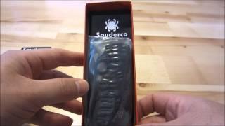 Spyderco Tenacious Knife Black G-10 Combo Blade Unboxing