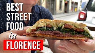 We Tried 10 Street Foods (WHERE LOCALS EAT) in Florence | Cheap Eats