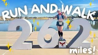 i ran (& walked) my first marathon!!! | slow runner vlog