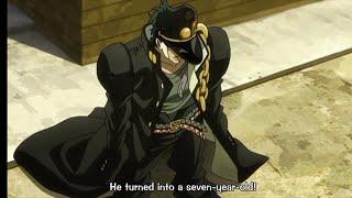 Ora Ora but Kujo Jotaro is 7 years old