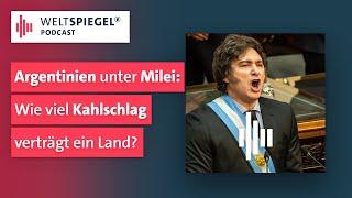 Ist Mileis Politik nur für die Reichen? | Weltspiegel Podcast