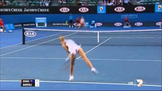 Dokic  vs Bartoli 2012 aus open