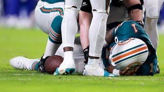 WARNING: Tua Tagovailoa INJURY. vs Buffalo Bills (CONCUSSION)