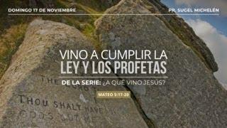 Culto de adoración domingo 17 de noviembre | Mateo 5:17-20 | Pr. Sugel Michelén