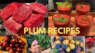 Immunity Booster Smoothie| How to preserve over ripe Plums|Plum Recipes|Vegan|#immunitybooster 156