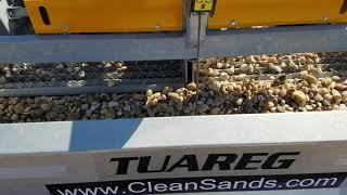 Beach Cleaner sifting debris, heavy-duty-  Tractor Attached Models from CleanSands