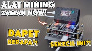 Alat Mining Bitcoin Zaman Now Semakin Kecil | Solo Mining Nerdminer Modular