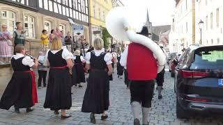 Kronacher Freischießen 2022 - Schützenauszug 2 -