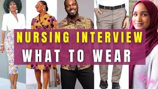 The Ultimate Nursing Interview Dress Guide // How to Dress for Your Nursing Interview