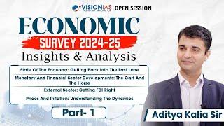 Economic Survey 2024-25 | Insights & Analysis | Aditya Sir | Part 1