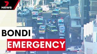 Emergency situation unfolds in Bondi Westfield | 7 News Australia