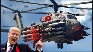 1 MINUTE AGO! US AH-64 Helicopter Destroys North Korean Presidential Building