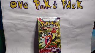 One Poke Pack - Scarlet & Violet