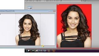 Adobe Photoshop 7.0 change photo background without hair cutting by navneet kumar