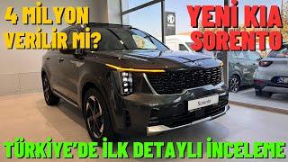 Yeni KIA SORENTO GELDİ Türkiye'de İLK İnceleme Videosu / Çok Can Yakar!