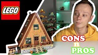 10 CONS and PROS of the LEGO A-Frame Cabin