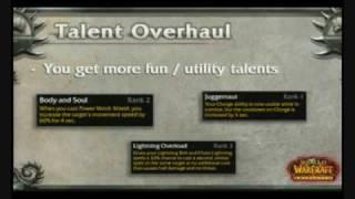 WoW: Cataclysm :: Mastery Stat, New Talents, and Path of the Titans @ Blizzcon 2009  Part 1