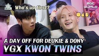 [C.C] A sudden Gift Battle? How Kwon Twins spend their day off #YGX #DEUKIE #DONY