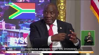 Ramaphosa meets with South African-born American entrepreneur Elon Musk, other investors