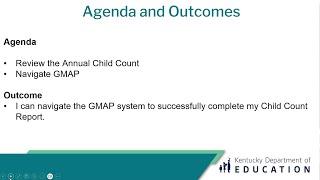 Title I Part D, Subpart 1 Child Count - Training Video