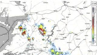 Detecting radio sferics from thunderstorms in Ireland