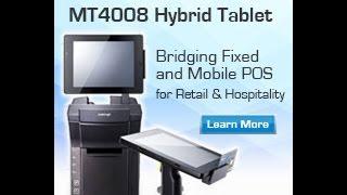 Posiflex MT4008 Hybrid Fixed and Mobile POS  at POS OF AMERICA