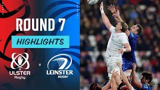 Ulster v Leinster | Highlights | Round 7 | URC 2024/25