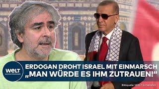 KRIEG IN GAZA: Erdogan droht Israel mit Einmarsch! Lage in Nahost vor Eskalation?  I WELT Analyse