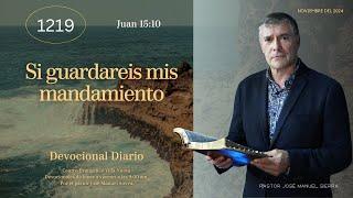 Devocional diario 1219, por el pastor José Manuel Sierra.