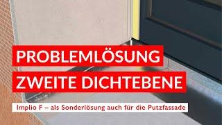 GUTEX Implio F - als Sonderlösung auch für die Putzfassade