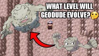 How to Evolve Geodude to Graveler on Pokemon Ruby/Sapphire/Emerald