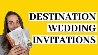 Destination Wedding Invitations